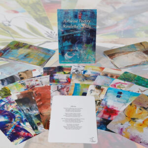 promo image of the artwise poetry card set